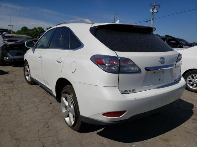 Photo 3 from auction – 2010 LEXUS RX 350 with VIN 2T2BK1BA5AC031388