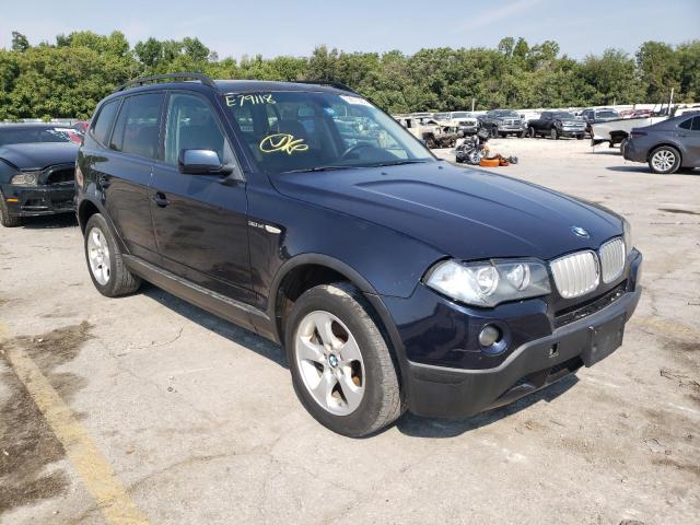 BMW X3 3.0SI 2008 with VIN WBXPC93458WE79118 - Photo from auction