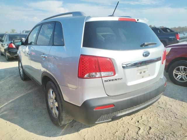Photo 3 from auction – 2013 KIA SORENTO LX with VIN 5XYKTDA20DG314870