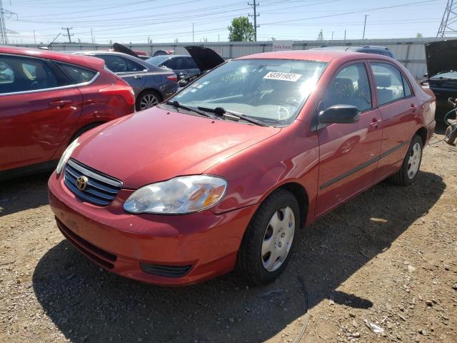 Photo 2 from auction – 2003 TOYOTA COROLLA CE with VIN 1NXBR32E03Z009637