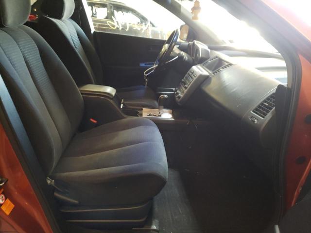 Photo 5 from auction – 2005 NISSAN MURANO SL with VIN JN8AZ08W95W401641