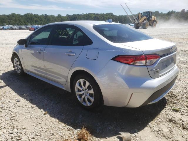 Photo 3 from auction – 2021 TOYOTA COROLLA LE with VIN 5YFEPMAE4MP258858