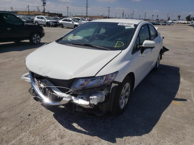 Photo 2 from auction – 2014 HONDA CIVIC LX with VIN 19XFB2F55EE239061