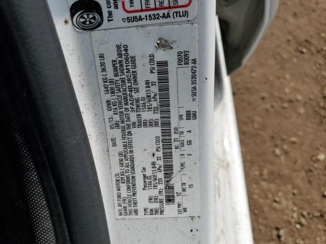 Photo 10 from auction – 2014 FORD FIESTA SE with VIN 3FADP4BJ8EM106040