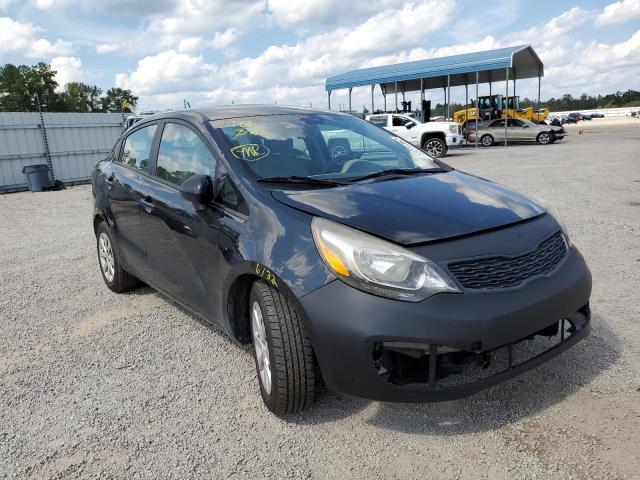 KIA RIO LX 2013 with VIN KNADM4A33D6273035 - Photo from auction