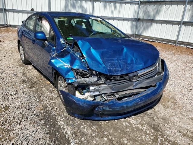 Photo 1 from auction – 2012 HONDA CIVIC LX with VIN 19XFB2F5XCE031674