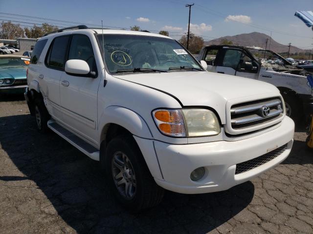 TOYOTA SEQUOIA LI 2003 with VIN 5TDZT38A93S204889 - Photo from auction