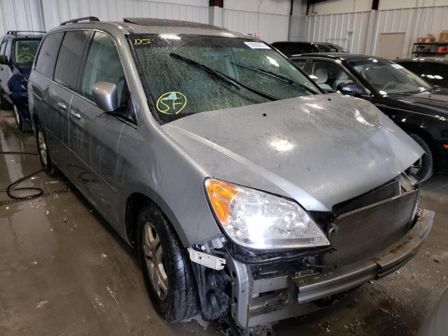 HONDA ODYSSEY EX 2007 with VIN 5FNRL38797B051106 - Photo from auction