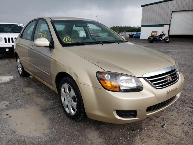 KIA SPECTRA EX 2009 with VIN KNAFE222695659039 - Photo from auction
