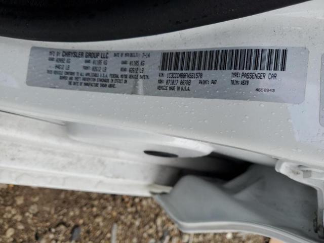 Photo 10 from auction – 2015 CHRYSLER 200 LIMITE with VIN 1C3CCCAB8FN561570