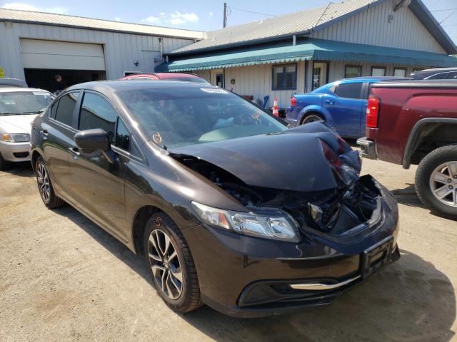 HONDA CIVIC EX 2014 with VIN 2HGFB2F86EH526781 - Photo from auction