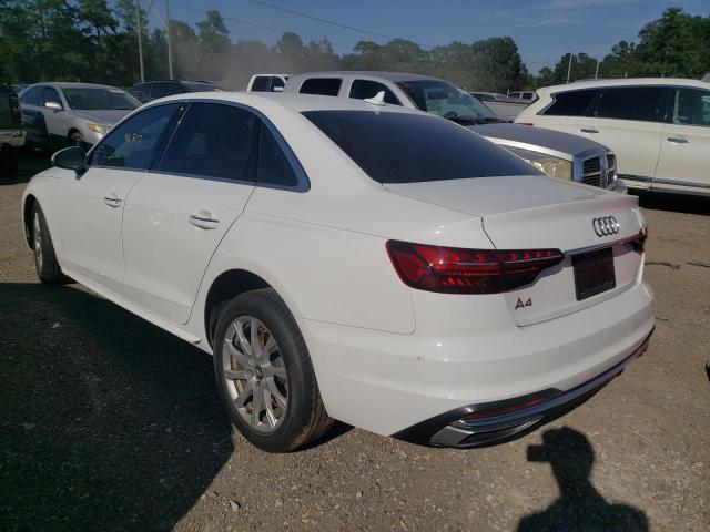 Photo 3 from auction – 2020 AUDI A4 PREMIUM with VIN WAUGMAF46LA040419