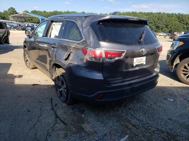 Photo 3 from auction – 2016 TOYOTA HIGHLANDER with VIN 5TDKKRFH1GS143227