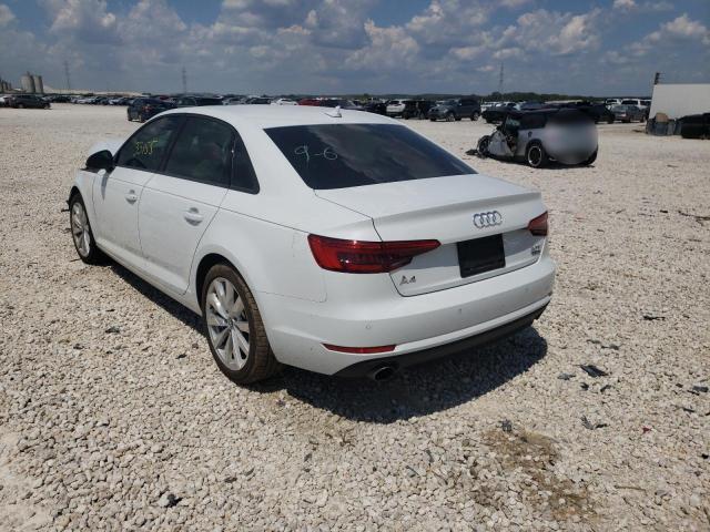 Photo 3 from auction – 2017 AUDI A4 PREMIUM with VIN WAUANAF47HN019338