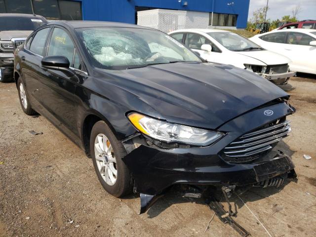 FORD FUSION S 2017 with VIN 3FA6P0G75HR227792 - Photo from auction