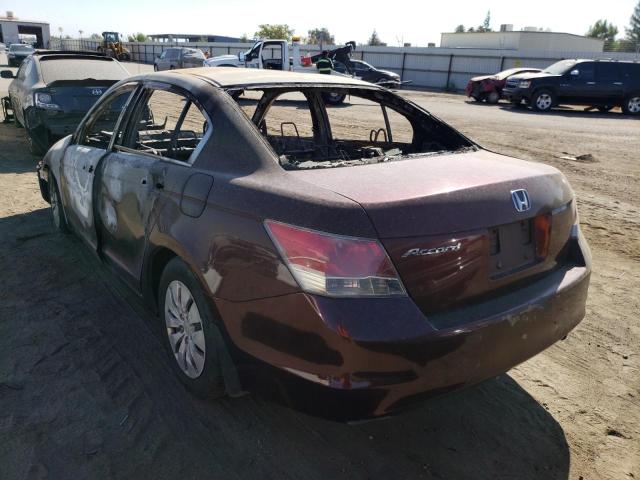 Photo 3 from auction – 2010 HONDA ACCORD LX with VIN 1HGCP2F34AA007097