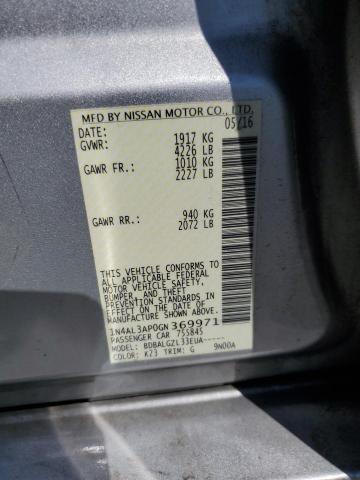 Photo 10 from auction – 2016 NISSAN ALTIMA 2.5 with VIN 1N4AL3AP0GN369971