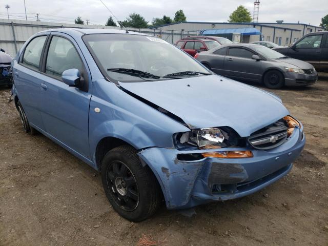 CHEVROLET AVEO LT 2005 with VIN KL1TG52685B311072 - Photo from auction