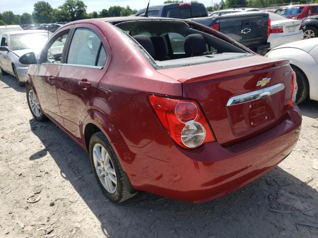 Photo 3 from auction – 2014 CHEVROLET SONIC LT with VIN 1G1JD5SH6E4169201