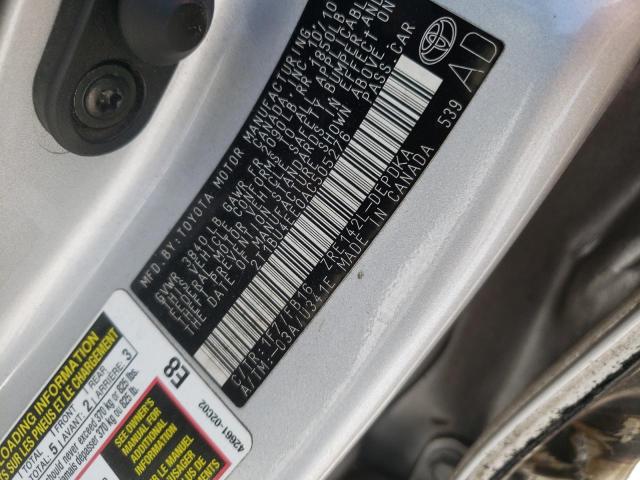 Photo 10 from auction – 2010 TOYOTA COROLLA BA with VIN 2T1BU4EE0AC505276