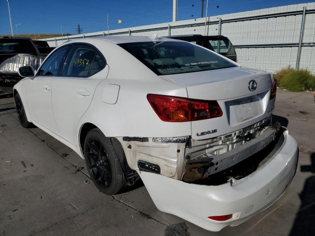 Photo 3 from auction – 2008 LEXUS IS 250 with VIN JTHCK262X82019956