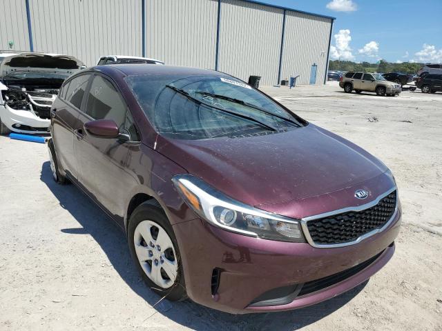 KIA FORTE LX 2018 with VIN 3KPFL4A79JE247997 - Photo from auction