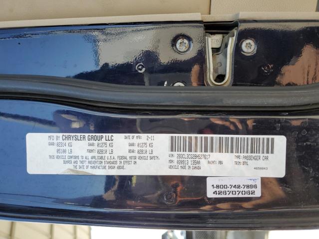 Photo 10 from auction – 2011 DODGE CHARGER with VIN 2B3CL3CG2BH527617