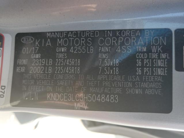 Photo 10 from auction – 2017 KIA NIRO EX TO with VIN KNDCE3LC3H5048483