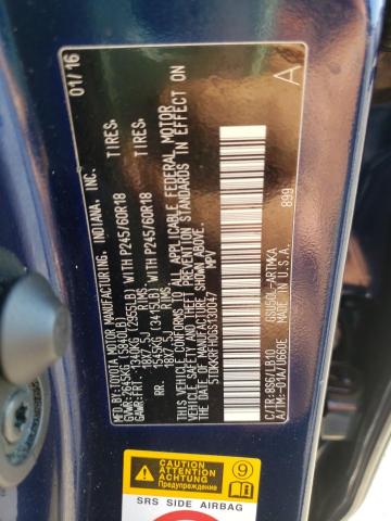 Photo 10 from auction – 2016 TOYOTA HIGHLANDER with VIN 5TDKKRFH0GS130047