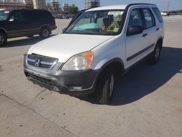 Photo 2 from auction – 2002 HONDA CR-V LX with VIN JHLRD68492C009757