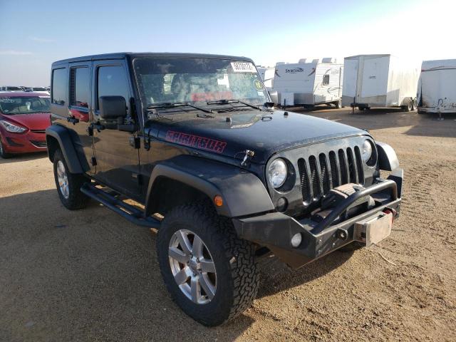 JEEP WRANGLER U 2013 with VIN 1C4BJWDG5DL576347 - Photo from auction