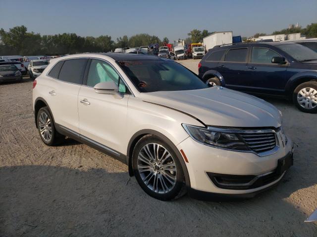 LINCOLN MKX RESERV 2016 with VIN 2LMPJ8LR8GBL30207 - Photo from auction