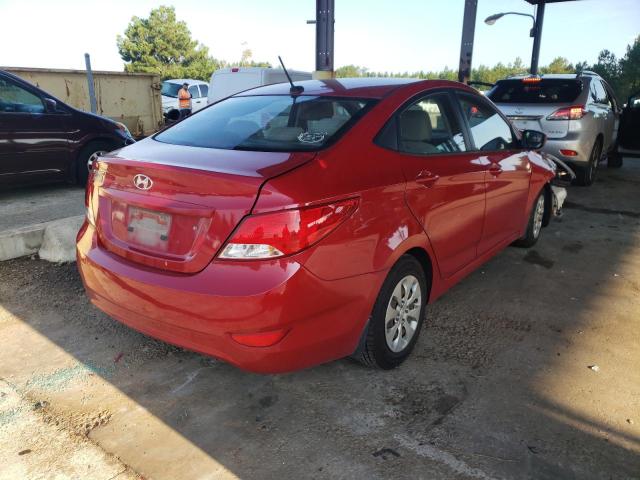 Photo 4 from auction – 2016 HYUNDAI ACCENT SE with VIN KMHCT4AE8GU158428