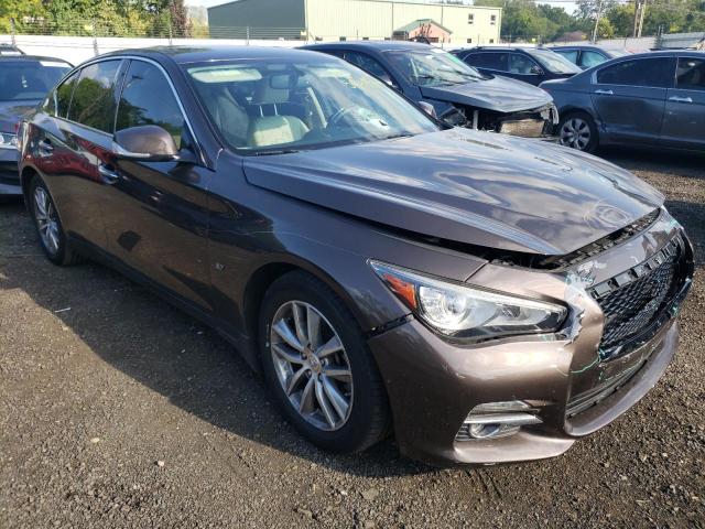 INFINITI Q50 BASE 2015 with VIN JN1BV7AR4FM403452 - Photo from auction