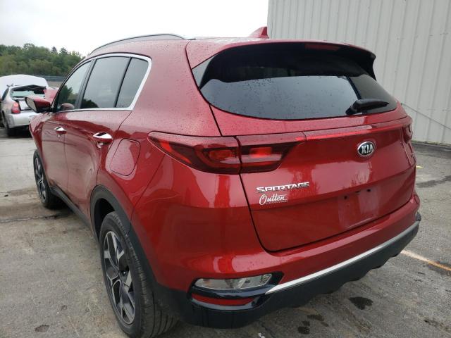 Photo 3 from auction – 2020 KIA SPORTAGE E with VIN KNDPNCAC6L7763324
