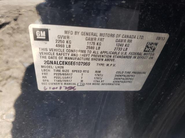Photo 10 from auction – 2014 CHEVROLET EQUINOX LT with VIN 2GNALCEK6E6107969