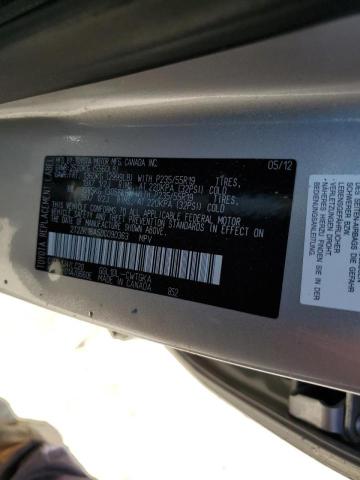 Zdjęcie 10 z aukcji – 2013 LEXUS RX 350 z VIN 2T2ZK1BA5DC090363