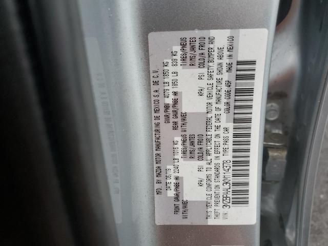 Foto 9 de la subasta – 2019 MAZDA 3 SELECT con VIN 3MZBPAAL3KM114378