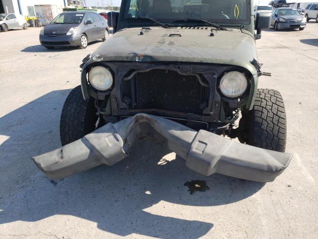 Photo 9 from auction – 2008 JEEP WRANGLER X with VIN 1J4FA24188L587168