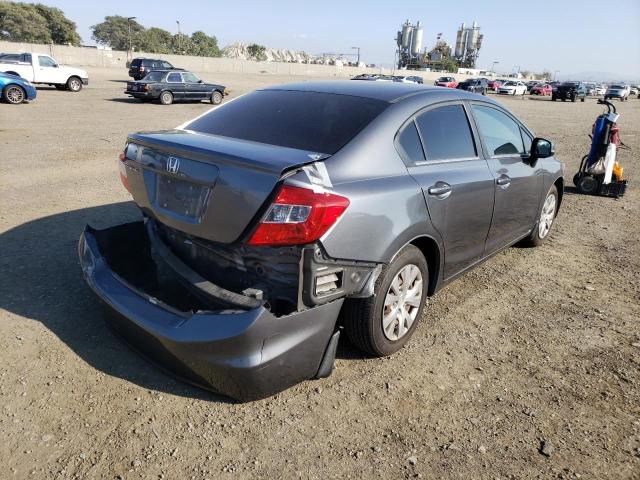 Photo 4 from auction – 2012 HONDA CIVIC LX with VIN 19XFB2F57CE354578