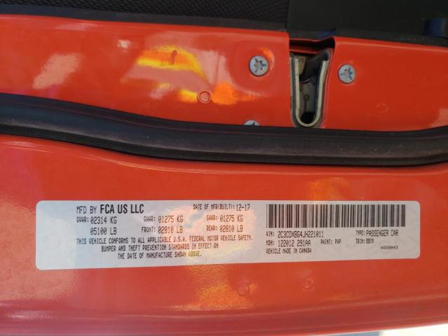 Photo 10 from auction – 2018 DODGE CHARGER SX with VIN 2C3CDXBG4JH221011