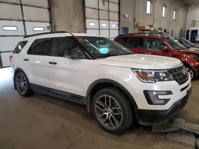 FORD EXPLORER S 2016 with VIN 1FM5K8GT0GGC52035 - Photo from auction