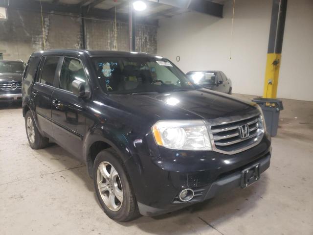 HONDA PILOT EXL 2013 with VIN 5FNYF4H58DB063976 - Photo from auction