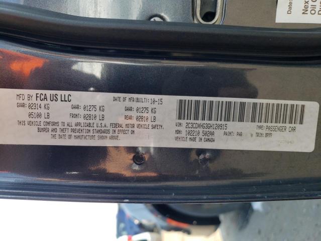 Photo 10 from auction – 2016 DODGE CHARGER SX with VIN 2C3CDXHG3GH120915