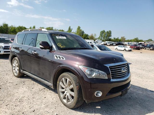 INFINITI QX56 2012 with VIN JN8AZ2NE3C9020015 - Photo from auction