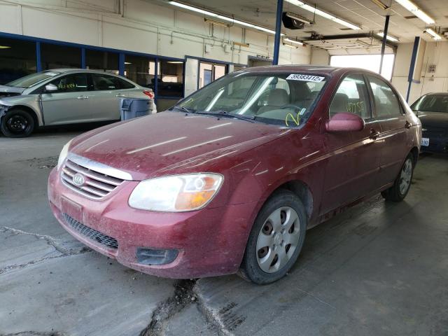 Photo 2 from auction – 2007 KIA SPECTRA EX with VIN KNAFE121775378561