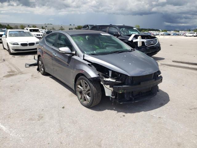 HYUNDAI ELANTRA SE 2016 with VIN KMHDH4AE5GU596071 - Photo from auction