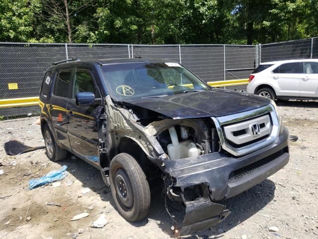HONDA PILOT EXL 2011 with VIN 5FNYF3H57BB053673 - Photo from auction