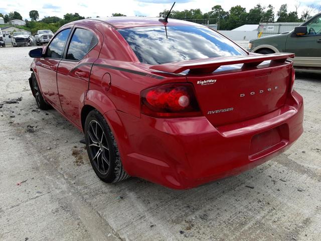 Photo 3 from auction – 2014 DODGE AVENGER with VIN 1C3CDZAB3EN203887