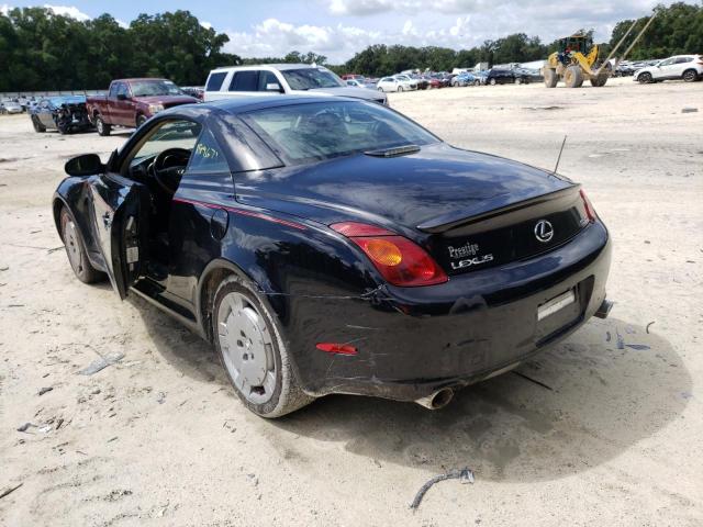 Photo 3 from auction – 2002 LEXUS SC 430 with VIN JTHFN48Y720016193